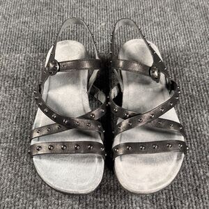 Dansko Brigitte Leather Studded Strappy Sandal Size 6 Comfort